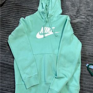 Nike Aqua Blue Hoodie